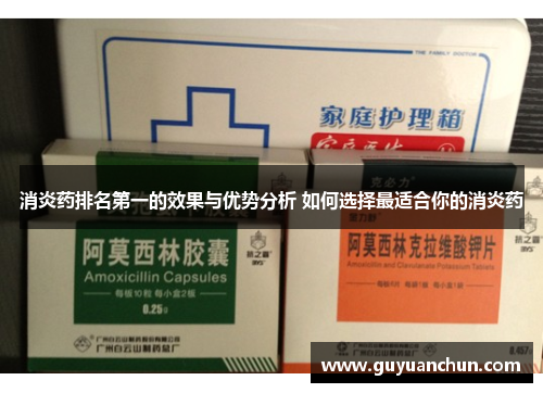 消炎药排名第一的效果与优势分析 如何选择最适合你的消炎药